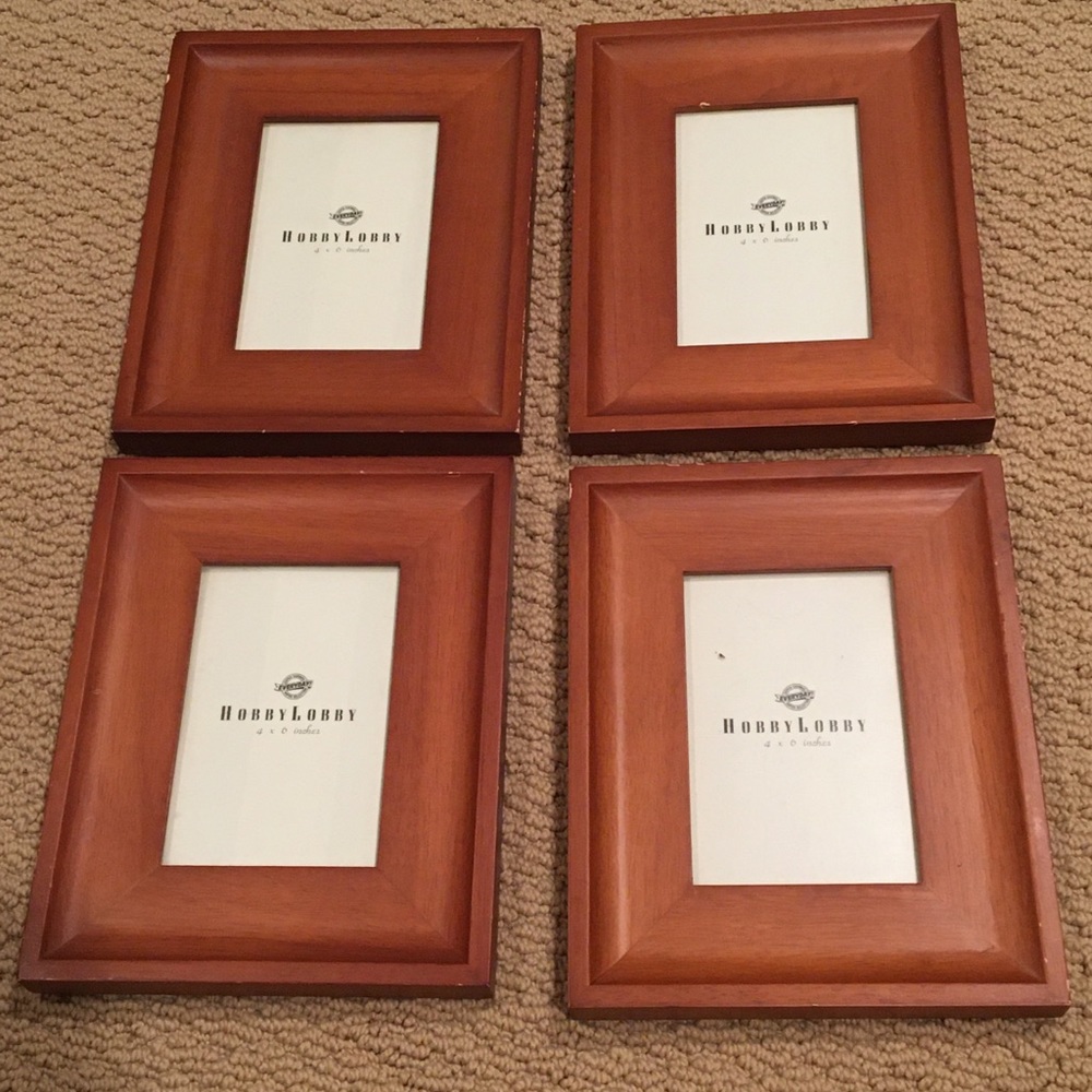 Set of 4 Hobby Lobby Picture Frames
